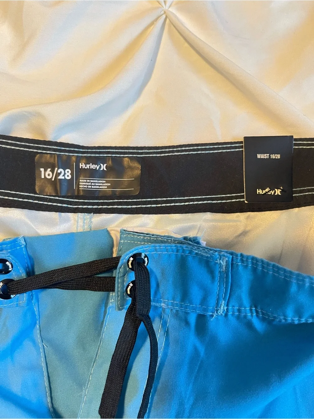 Hurley Dawn Swim Board shorts.